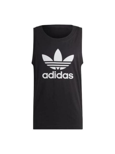 adidas Originals Adicolor Classics Trefoil Tank Top 'Black White' IA4811