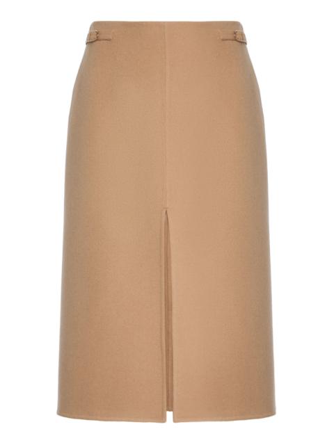 Morelos Cashmere Midi Skirt neutral