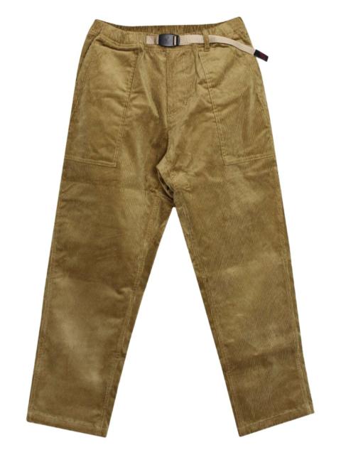 corduroy tapered trousers