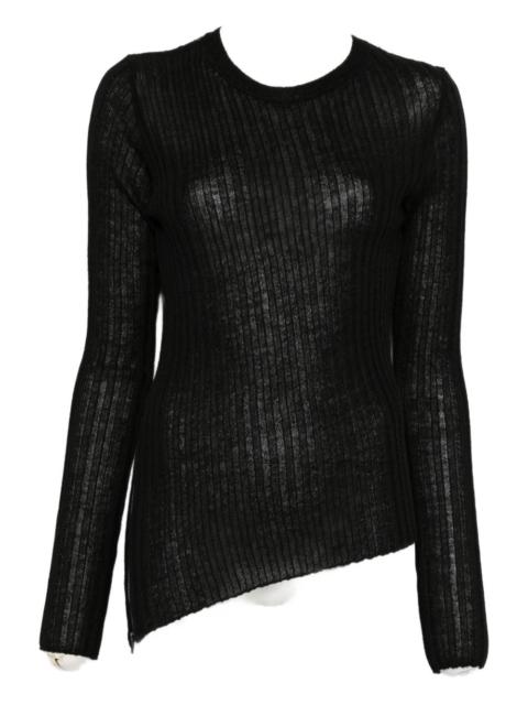 ribbed-knit jumper