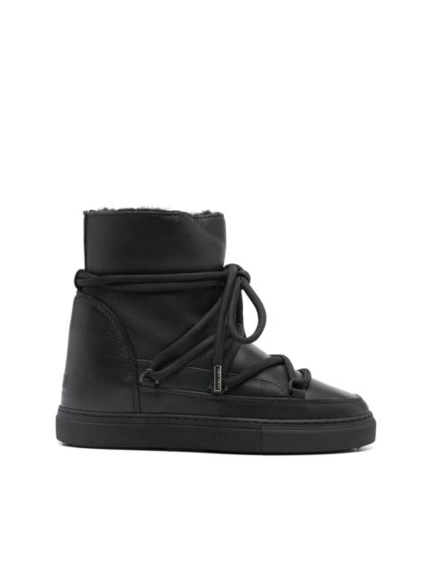 Full leather sneaker boots