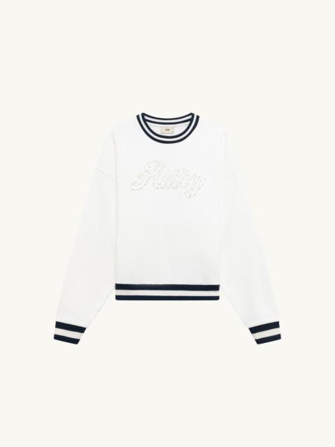 PEARL LOGO SWEATSHIRT WOMAN