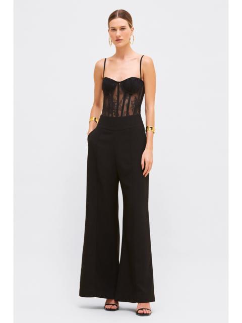 WIDE LEG CREPE PANT
