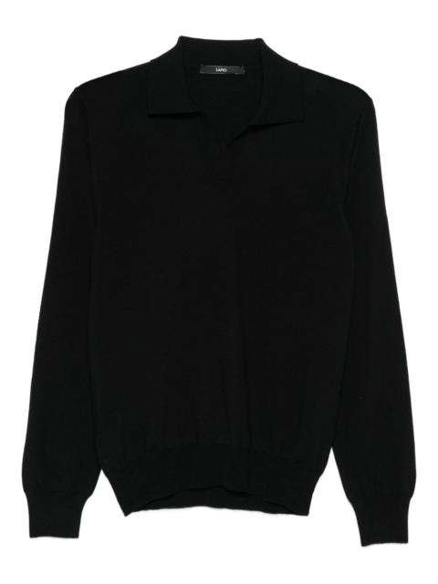 merino wool polo shirt