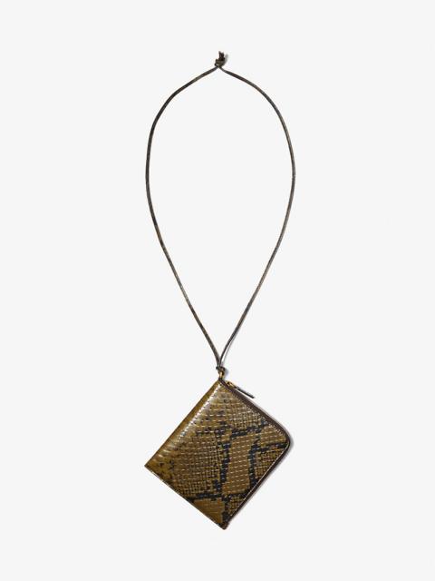 Aurelia Snake Embossed Leather Bag