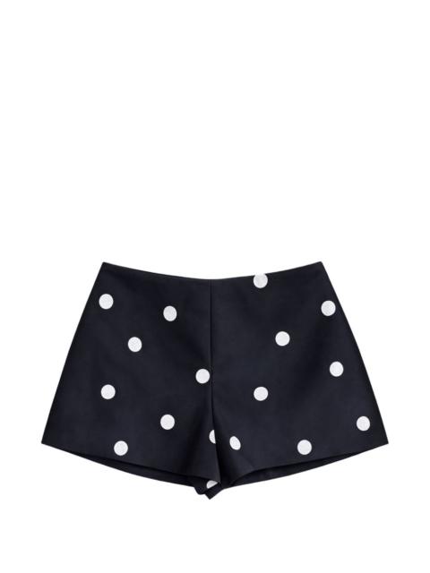 polka-dot shorts