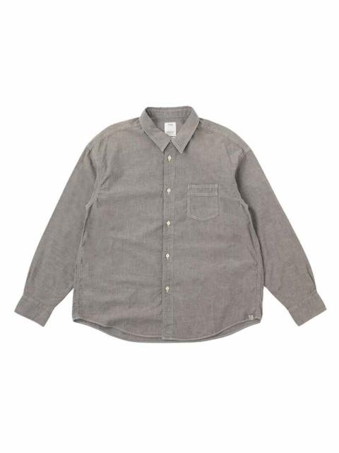 1920 SHIRT L/S DMGD BROWN
