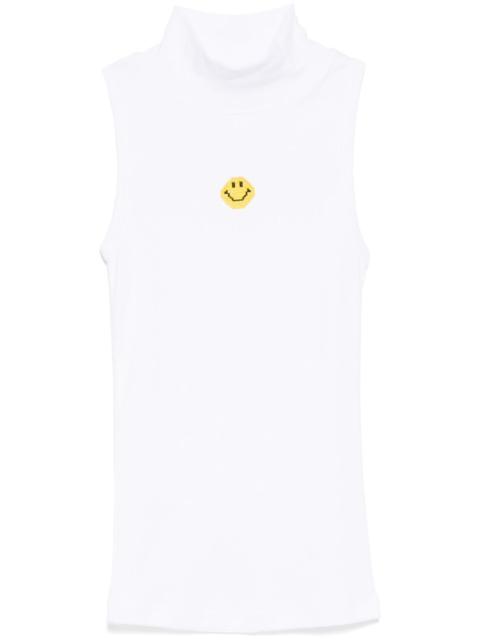 Pixel Mock Neck vest