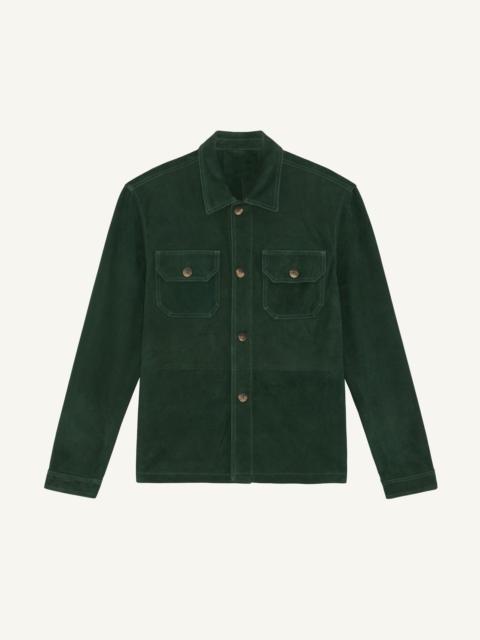RAVI SUEDE OVERSHIRT