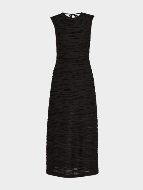 Laura Textured Cotton Dress