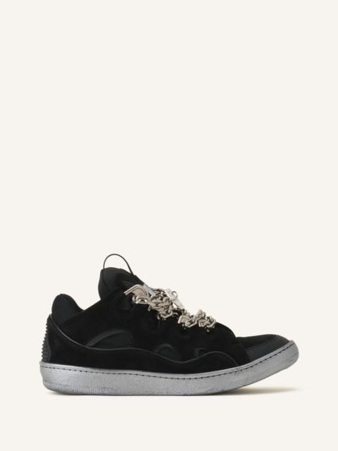 CURB SNEAKERS ID CHAIN IN SUEDE