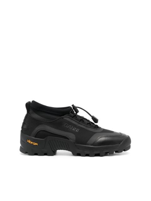 GANNI low-top drawstring sneakers | REVERSIBLE
