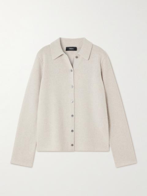 Cashmere And Wool-blend Cardigan