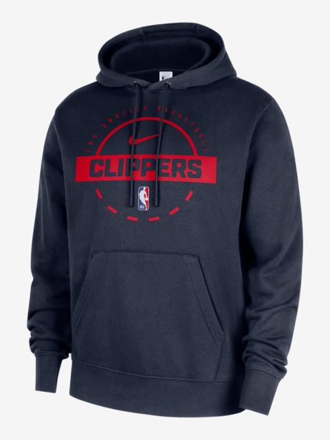 LA Clippers Club Men's Nike NBA Practice Pullover Hoodie