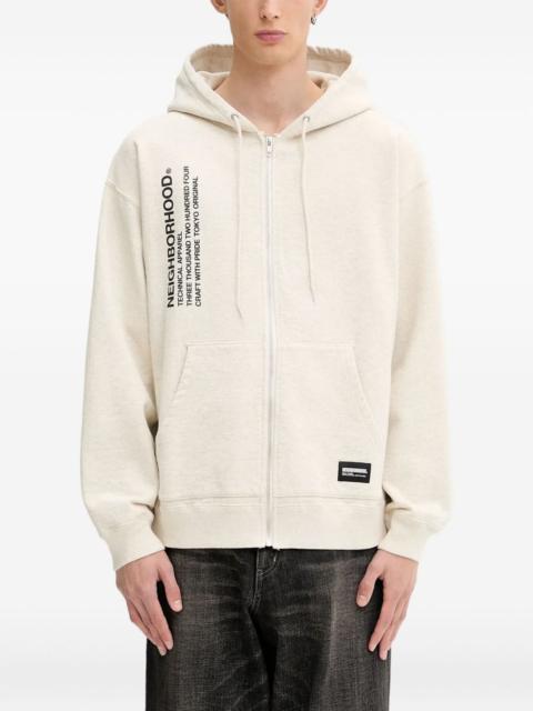 zip-up hoodie