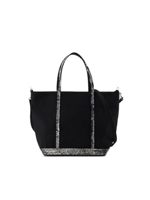 small Cabas sequin-trimmed tote bag