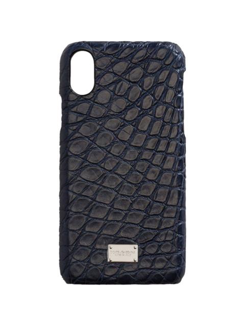 crocodile iPhone X case