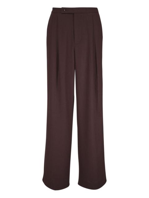 pleated trousers