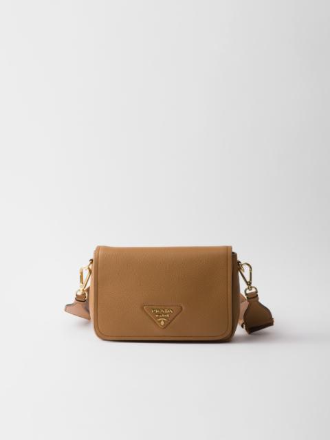 Leather shoulder bag