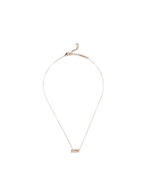 Vara bow-pendant necklace