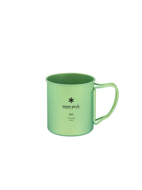 Ti-Single 450 Anodized Cup 'Green'