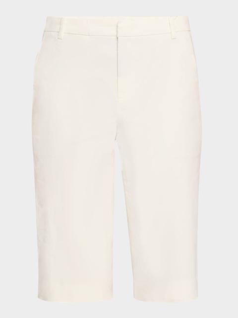 Mid-Rise Chino Shorts