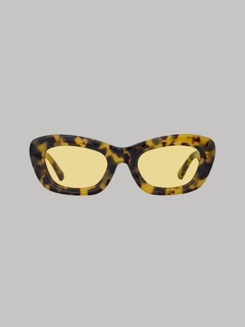 Rania Cat Eye Sunglasses in Tortoiseshell