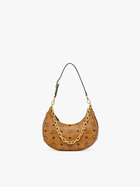 Aren Crescent Hobo Bag in Visetos