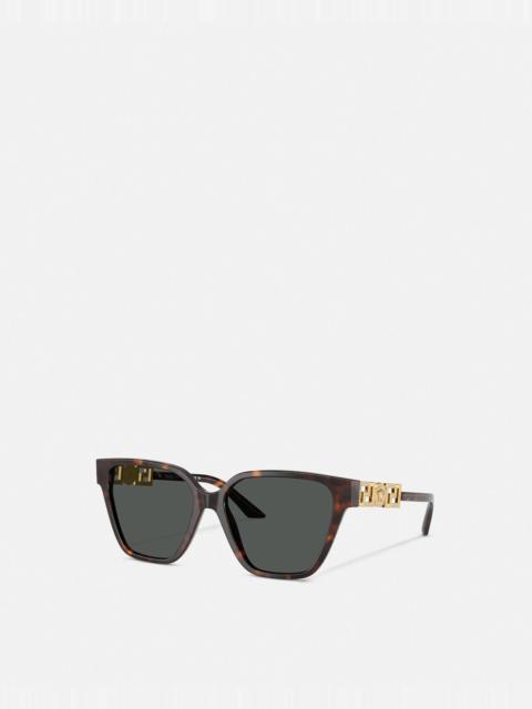 Greca Strass Butterfly Sunglasses