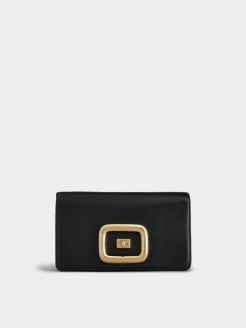 Viv' Choc Mini Bag in Leather