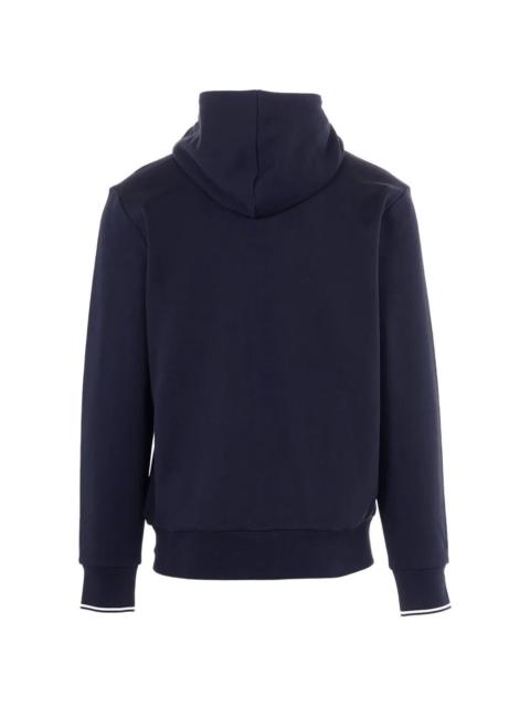 'Fred Perry' Hooded Zip Through Sweatshirt