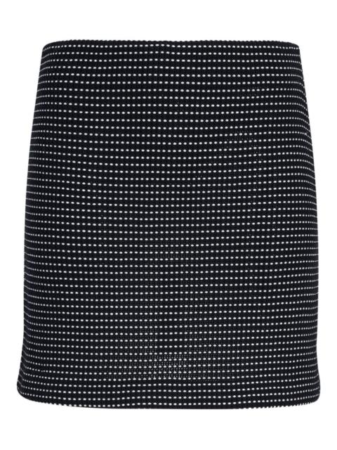 Lawson tweed dot mini skirt