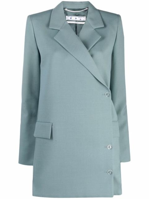 Cardbox wrap blazer