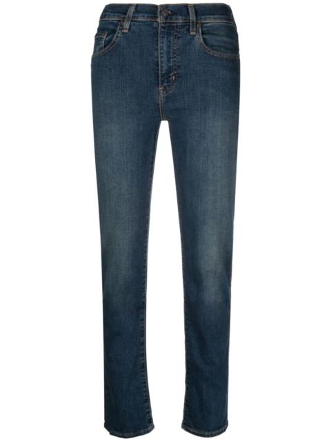 724 high-rise slim-fit jeans