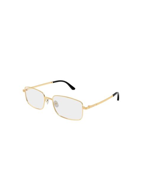 rectangle-frame glasses