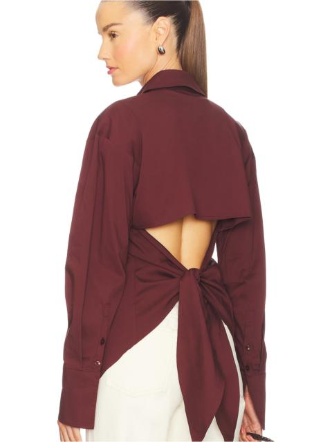 Loch Poplin Button Up Shirt