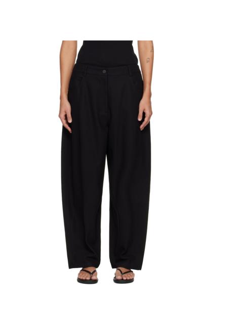 Black Oblong Trousers
