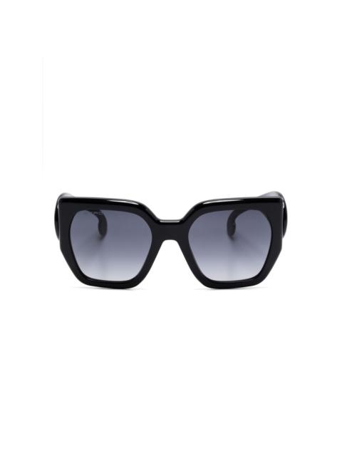oversize-frame sunglasses