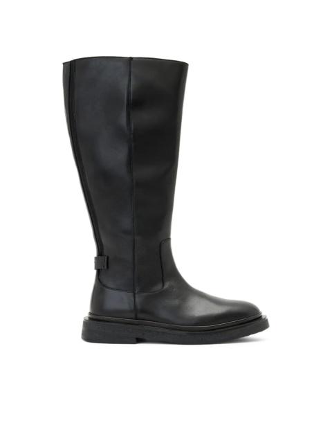 Escher zip-fastening boots