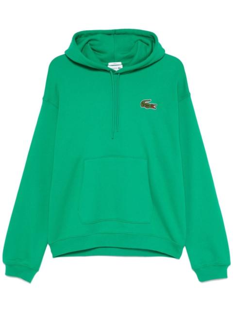 crocodile-patch hoodie
