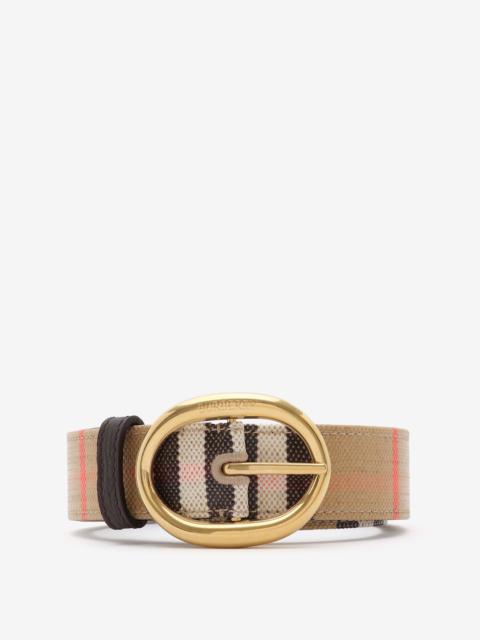 Reversible Check Bloomsbury Belt​