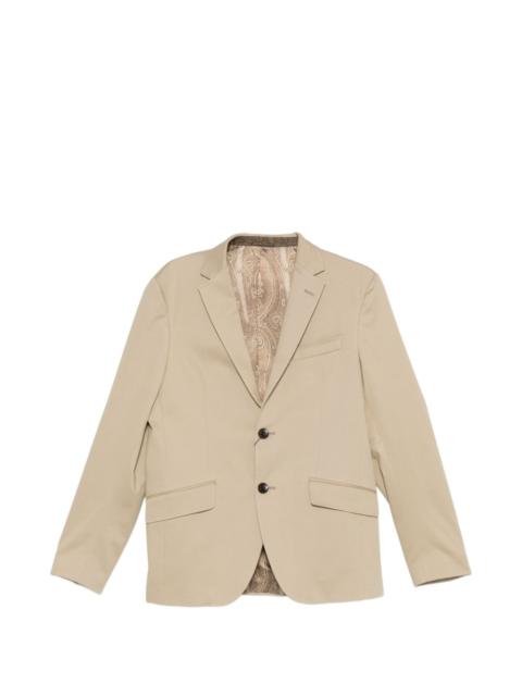 notched-lapel blazer