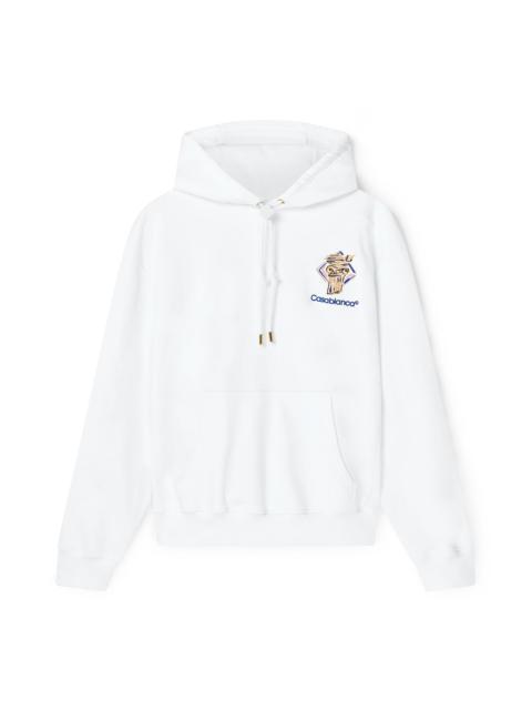 Diamond Column Hooded Sweatshirt | Casablanca Paris