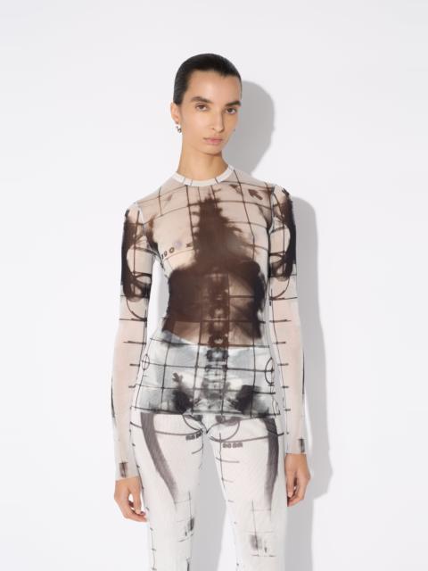 THE WHITE SQUELETOR TOP