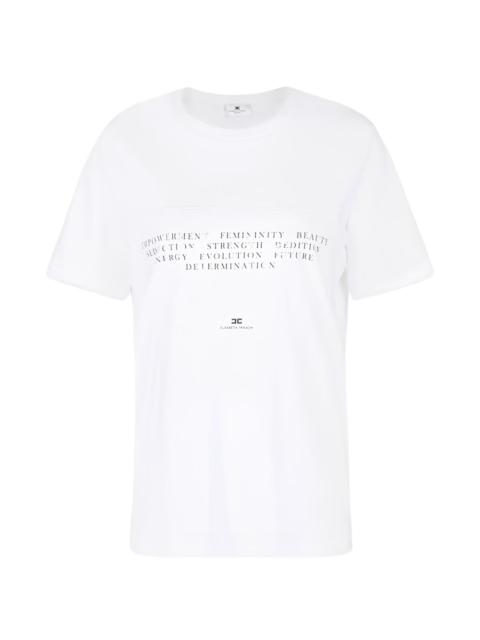 embroidered logo T-shirt