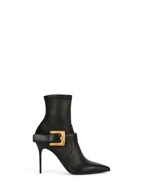 Anthem stretch leather ankle boots