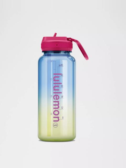 Back to Life Clear Bottle 32oz *Straw Lid