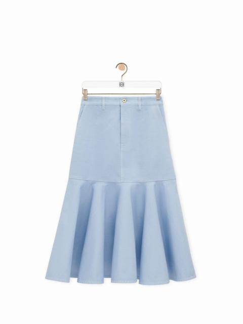 Skirt in cotton