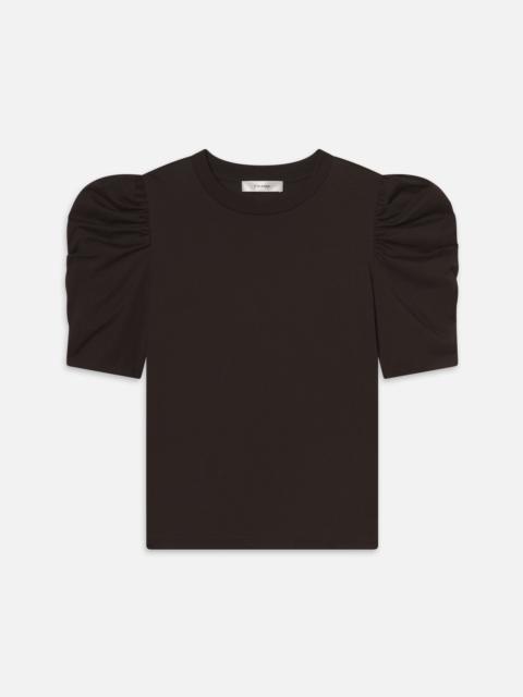 The Drape Tee in Espresso