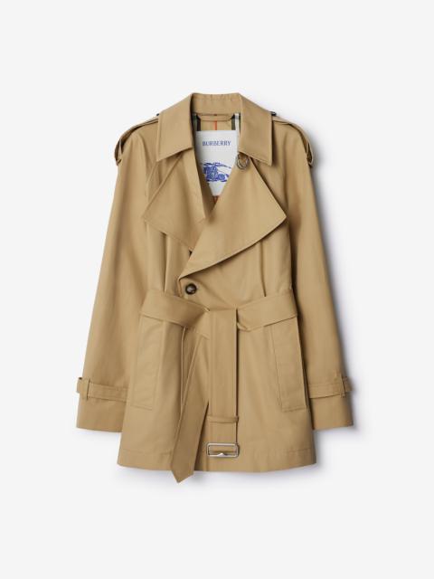 Gabardine Trench Jacket